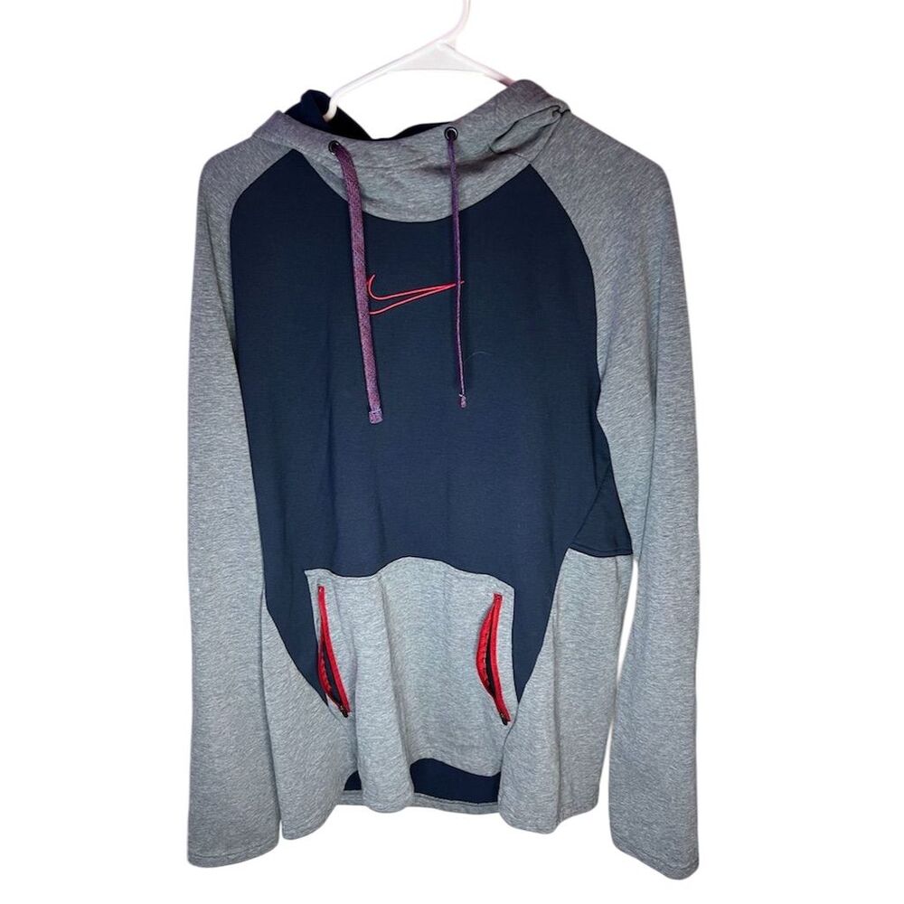 Nike Men's Therma-FIT Pullover Hoodie Multicolor Size LT